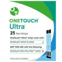 OneTouch Ultra Test Strips, 25 Each