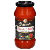 Botticelli Pasta Sauce, Premium, Tomato & Basil, 24 Ounce