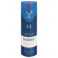 Glenfiddich Scotch Whisky, Single Malt, 14, 750 Millilitre