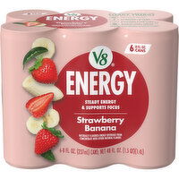V8® Energy® Strawberry Banana Energy Drink, 48 Fluid ounce