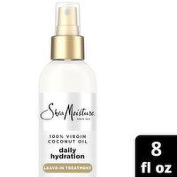 SheaMoisture Leave-in Conditioner Treatment 100% Extra Virgin Coconut Oil, 8 Ounce