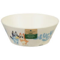 Zak! Bamboo Bowl, Melamine, Bluey, 6 Inch, 1 Each