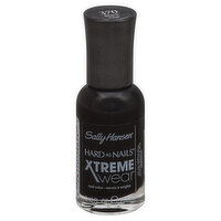 Sally Hansen Hard as Nails Extreme Wear Nail Color, Black Out 370, 0.4 Ounce