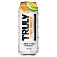 Truly Hard Seltzer, Citrus Squeeze, 24 Fluid ounce