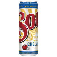 Sol Beer, Chelada, 24 Fluid ounce