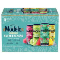 Modelo Aguas Frescas Beer, Spiked, Assorted, 12 Each
