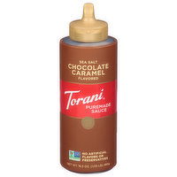 Torani Puremade Sauce, Sea Salt Chocolate Caramel Flavored, 16.5 Ounce