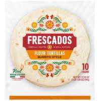 Frescados Tortillas, Flour, Burrito Style, 10 Each