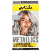 Got2b Metallics Metallic Silver Permanent Hair Color, 1 Each