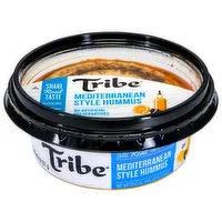 Tribe Hummus, Mediterranean Style, 8 Ounce