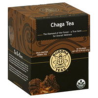 Buddha Teas Herbal Tea, Chaga, Bags, 18 Each