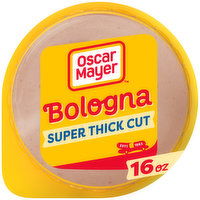 Oscar Mayer 2X Thicker Super Thick Cut Bologna Sliced Lunch Meat, 16 Ounce