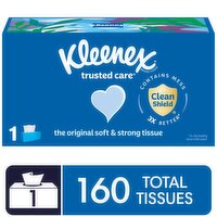 Kleenex Trusted Care 2-Ply Tissues, 160 Each