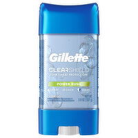 Gillette ClearShield 72 Hr Sweat Protection Clear Gel Power Rush Antiperspirant/Deodorant, 3.8 Ounce