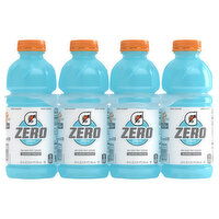 Gatorade Zero Zero Sugar Glacier Freeze Thirst Quencher, 8 Each