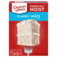 Duncan Hines Cake Mix, Classic White, 15.25 Ounce