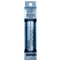 e.l.f. Black Big Mood Volume & Lifting Waterproof Mascara, 0.3 Fluid ounce