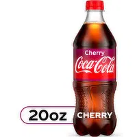 Coca-Cola  Cherry Soda Soft Drink, 20 Fluid ounce