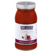 Delallo Pomodoro Fresco, Roasted Garlic, 25.25 Ounce