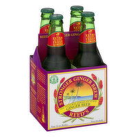 Reeds Ginger Beer, Jamaican Style, 4 Each