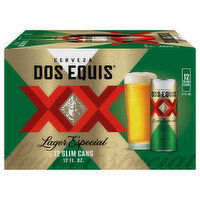 Dos Equis Larger Especial Beer, 12 Each
