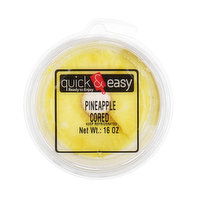 Quick and Easy Pineapple Cored, 16 Ounce