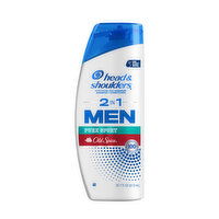 Head & Shoulders Men Mens 2 in 1 Dandruff Shampoo and Conditioner, Old Spice Pure Sport, 20.7 oz, 20.7 Ounce