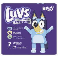 Luvs Platinum Protection Platinum Protection Baby Diapers, Size 7, 52 Each