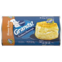 Pillsbury Grands! Biscuits, Honey Butter, Southern Homestyle, 8 Each
