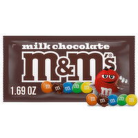 M&M'S M&M'S Milk Chocolate Candy, Full Size Bag, 1.69 Ounce