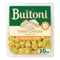 Buitoni Three Cheese Tortellini, Refrigerated Pasta, 20 Ounce