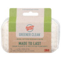 Scotch-Brite Greener Clean Pads, 2 Each