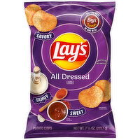 Lays All Dressed Chips, 7.75 Ounce