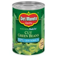 Del Monte Green Beans, Cut, 14.5 Ounce