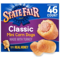 State Fair Classic Mini Corn Dogs, Frozen, 46 Each