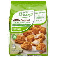 Just Bare Lightly Breaded Chicken Breast Bites, 1.5 Pound