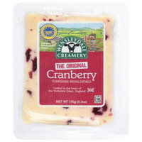 Wensleydale Creamery Cheese, Yorkshire Wensleydale, Cranberry, 5.3 Ounce