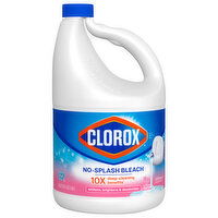 Clorox Bleach, Fresh Meadow, Splash-Less, 3.66 Quart