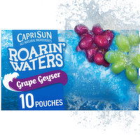 Capri Sun Grape Geyser Naturally Flavored Water Beverage, 10 Each