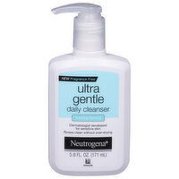 Neutrogena Daily Cleanser, Ultra Gentle, Fragrance Free, 5.8 Fluid ounce