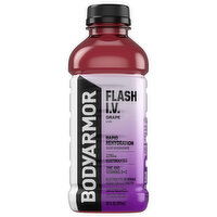 BodyArmor Flash I.V. Rapid Rehydration Grape Electrolyte Beverage, 20 Fluid ounce