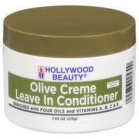 Hollywood Beauty Leave in Conditioner, Olive Creme, 7.5 Ounce