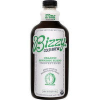 Bizzy Coffee, Organic, Espresso Blend, Cold Brew, 48 Fluid ounce