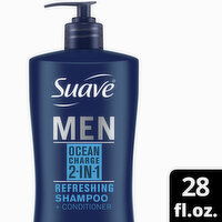 Suave Men Ocean Charge, 28 Ounce