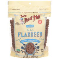 Bob's Red Mill Flaxseed, Whole, Premium, 13 Ounce