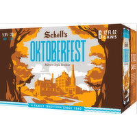 Schell's Oktoberfest 6 Pack Cans, 12 Ounce