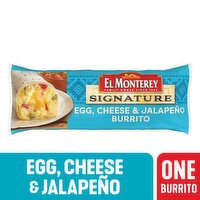 El Monterey Signature Burrito, Egg, Cheese & Jalapeno, 4.5 Ounce