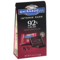 Ghirardelli Intense Dark Dark Chocolate, 92% Cacao, 4.1 Ounce