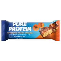 Pure Protein Bar, Gluten Free, Chocolate Peanut Caramel, 1.76 Ounce