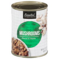 Essential Everyday Mushrooms, Pieces & Stems, 13.25 Ounce